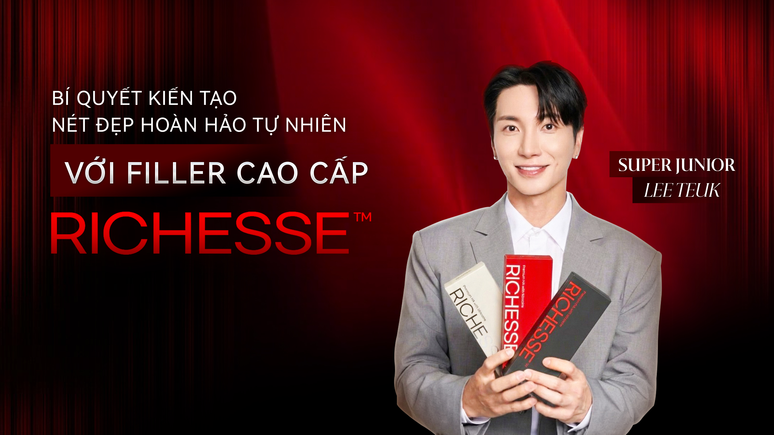 Bí quyết kiến tạo nét đẹp hoàn hảo tự nhiên với Filler cao cấp RICHESSE