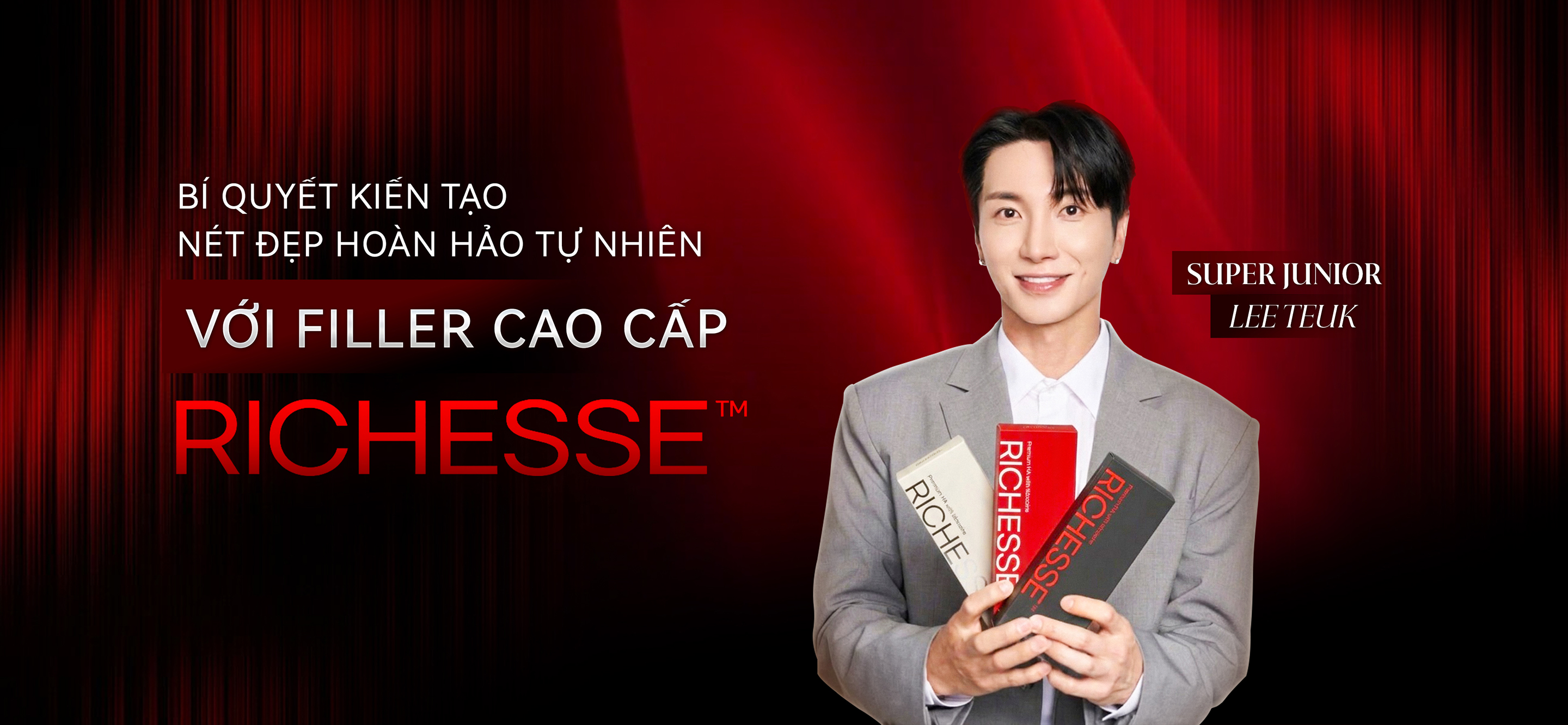Bí quyết kiến tạo nét đẹp hoàn hảo tự nhiên với Filler cao cấp RICHESSE